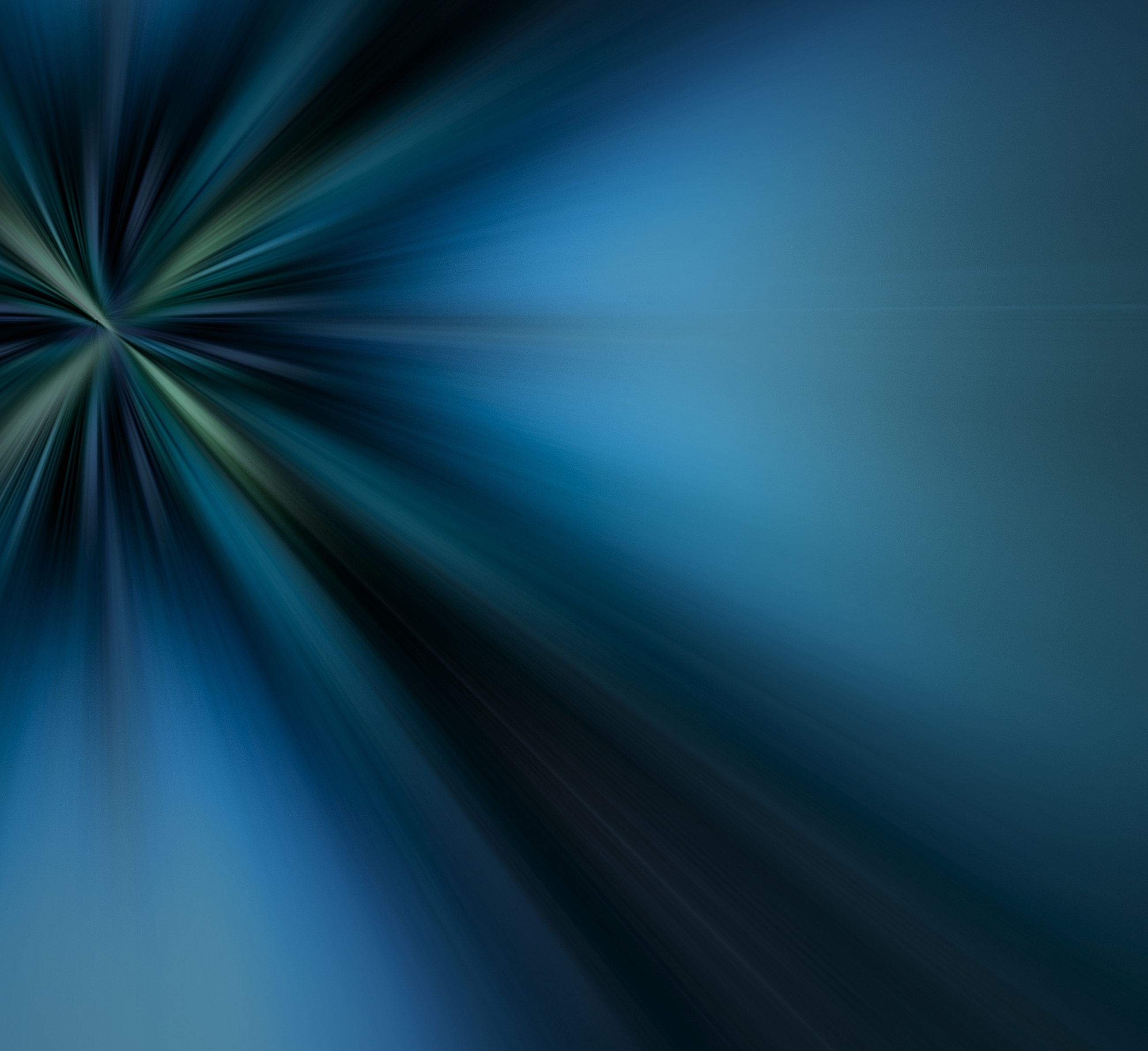 Abstract blue and black radial blur background.