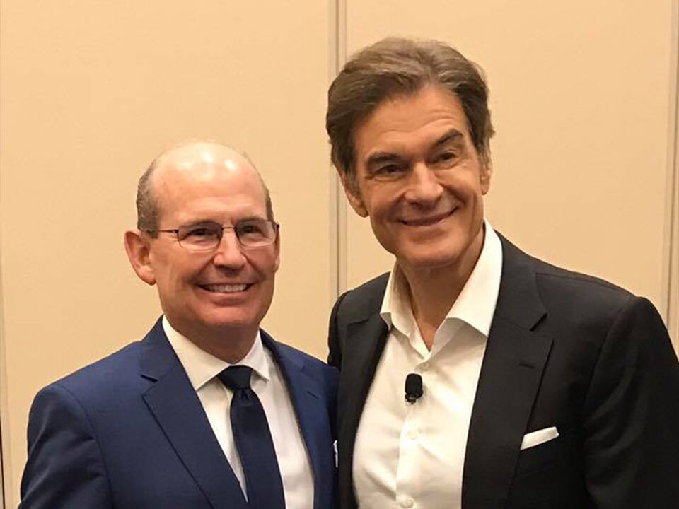 Dr. Micheal Sohl with Dr. Oz